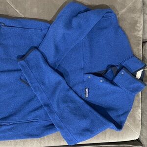 Patagonia Blue Fleece Pullover